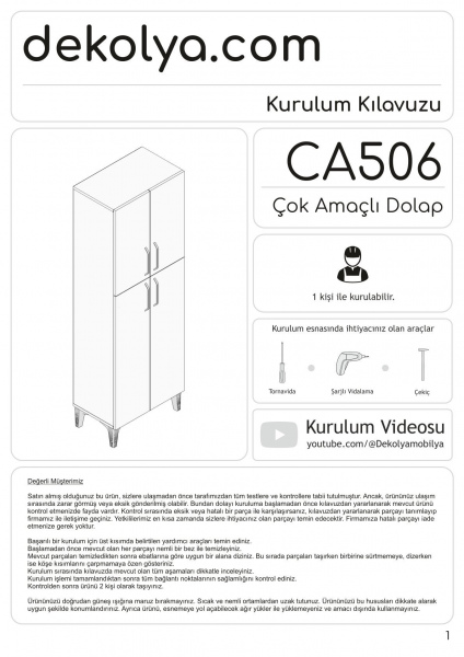 CA506 Kurulum Kılavuzu